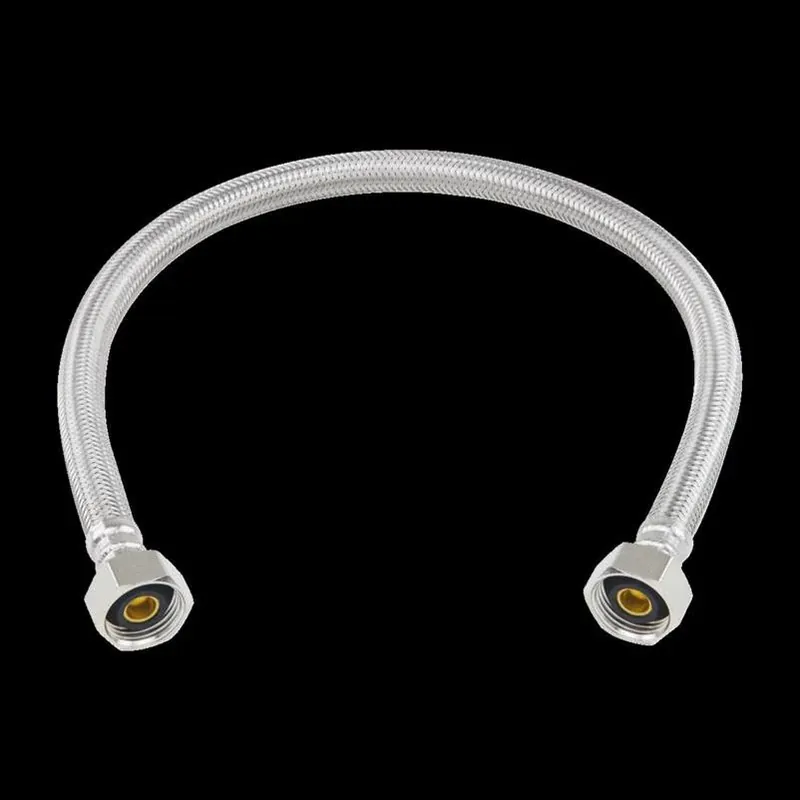 BrassCraft Plumbshop 1/2" Braided Stainless Steel Hose – 20 ft High‑Pressure Hot Water Line