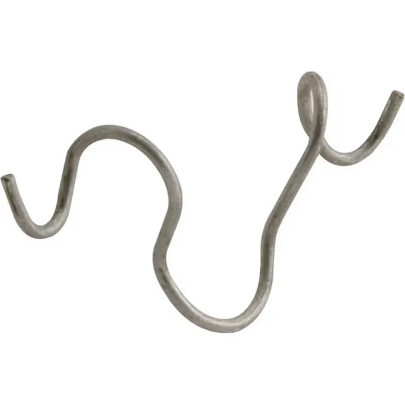 Barton Kramer 100‑Piece Gray Spring‑Steel Rams Horn Clip