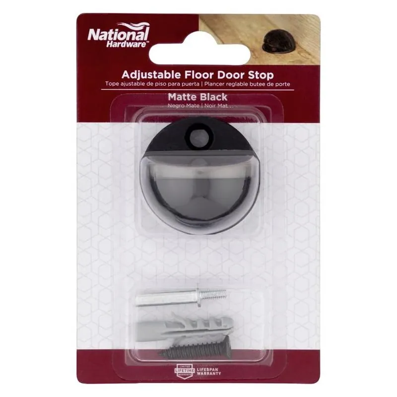 Adjustable Matte Door Stop – National Hardware N830-588