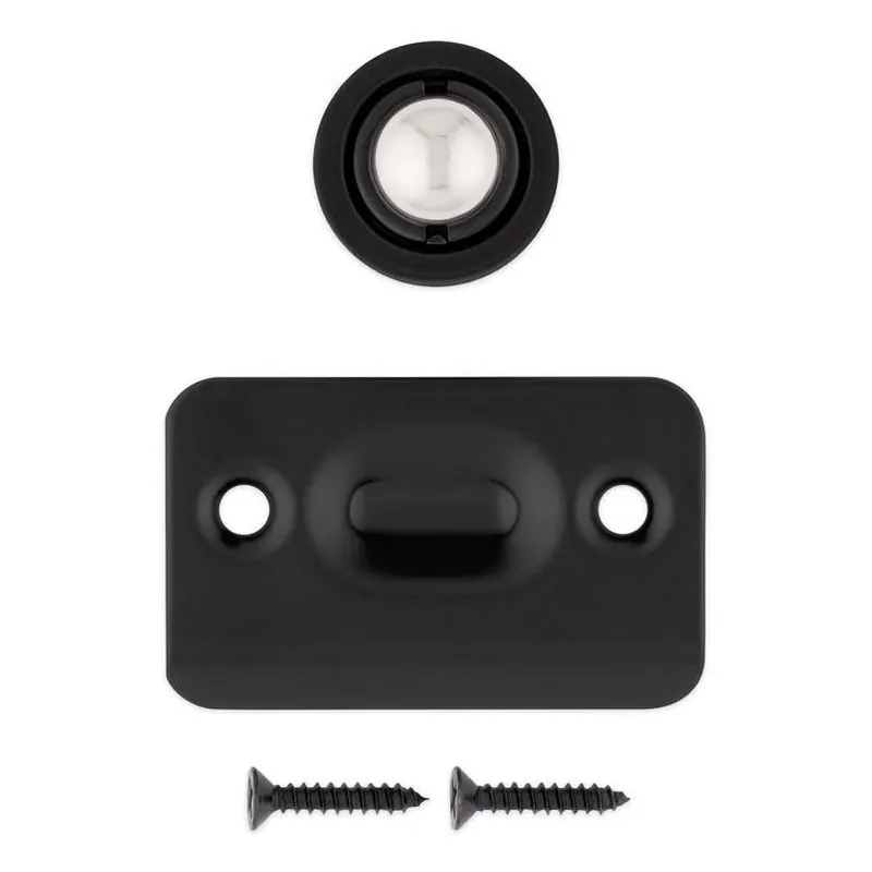 Matte Black Drive‑In Ball Catch – National Hardware N830‑579