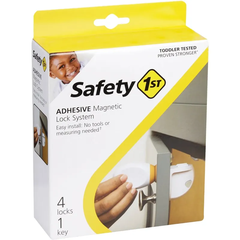 Safety 1st White Plastic Cabinet Locks 5 Pk