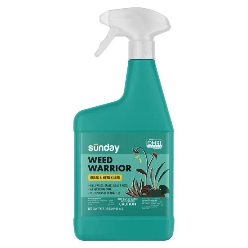 Sunday Weed Warrior Spot Treatment Lawn & Weed Killer – 32 oz RTU