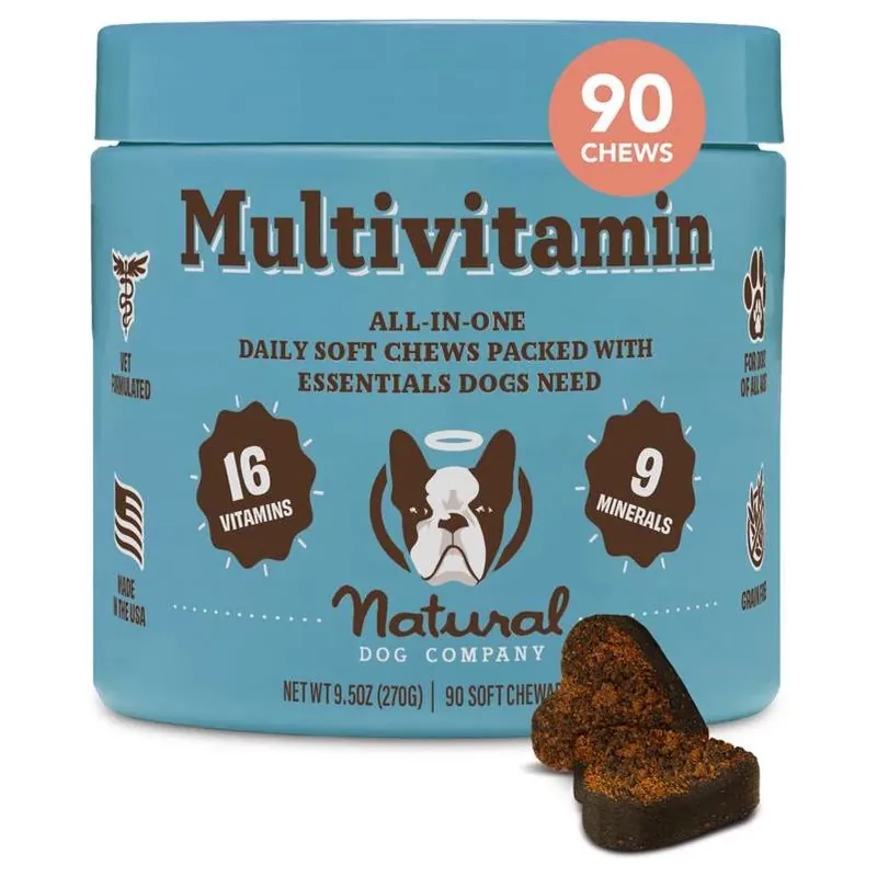 Natural Dog Company Precision Multi‑Vitamin Supplement For Dogs – 9.5 oz