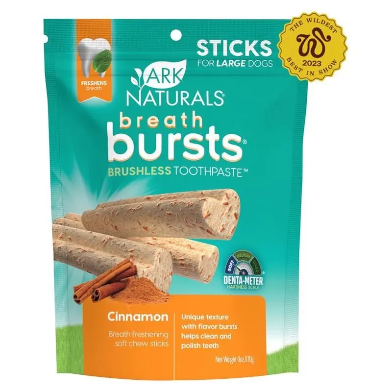 Antelope Pets Peppermint Dental Stick – 6 oz Large Dog Chew