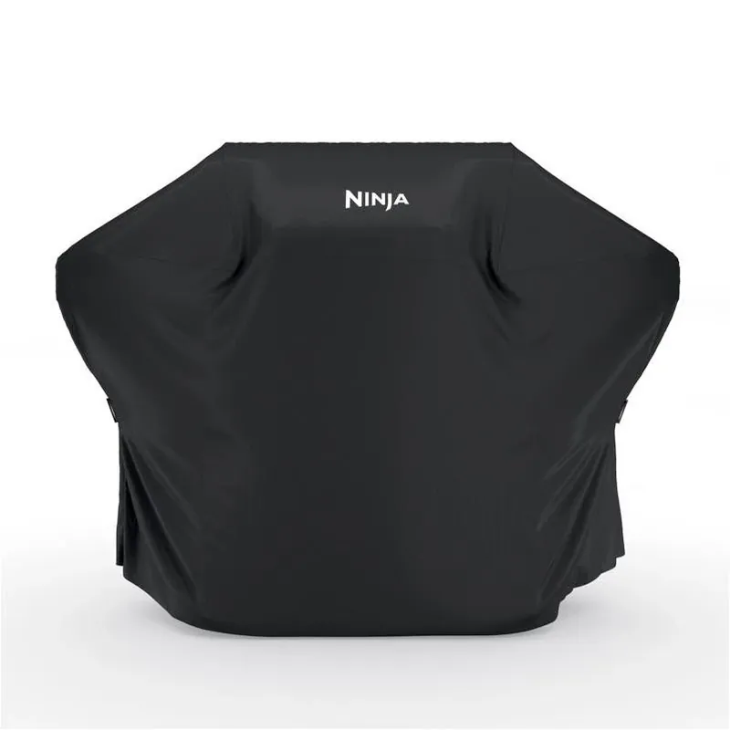 Ninja UV‑Protected Black Vinyl Grill Cover – Heavy‑Duty Weather‑Resistant Protection