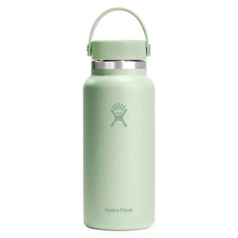 Hydro Flask 32‑oz Aloe Green Insulated Stainless Steel Water Bottle – BPA‑Free