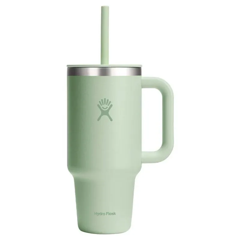Aloe Hydro Flask All‑Around 20‑oz Insulated Tumbler With Straw Lid – BPA‑Free