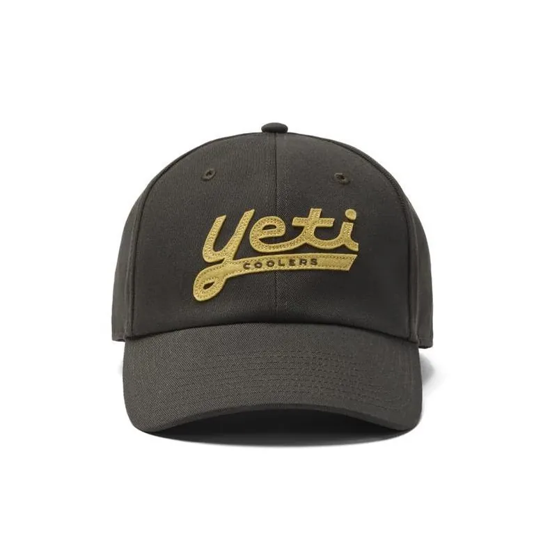 YETI Gray Adjustable Baseball Hat – One Size Unisex