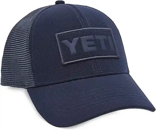 Core Patch Trucker Hat In Navy On Navy - Stylish And Comfortable Headwear