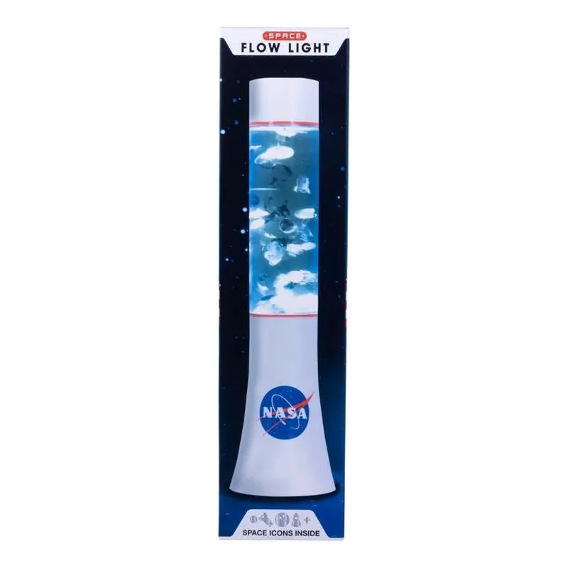 Multicolor NASA Space-Themed Flow Lamp – Cosmic Glow Light