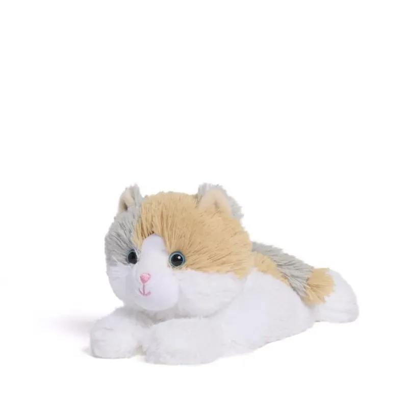 Cozy Calico Junior Plush Cat – Warmies Multicolor Cuddly Toy