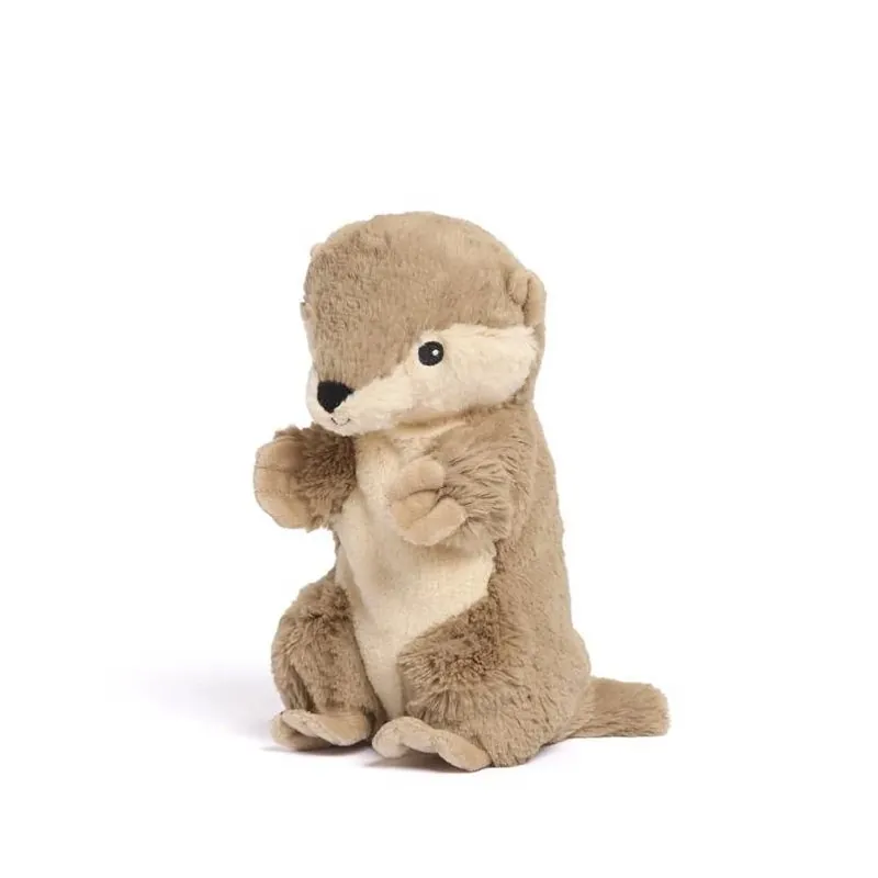 Warmies Otter Junior Plush Stuffed Animal – Brown