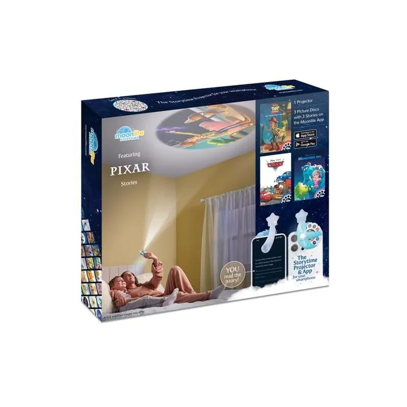 Moonlite Storytime Blue Disney Pixar Story Projector For Kids