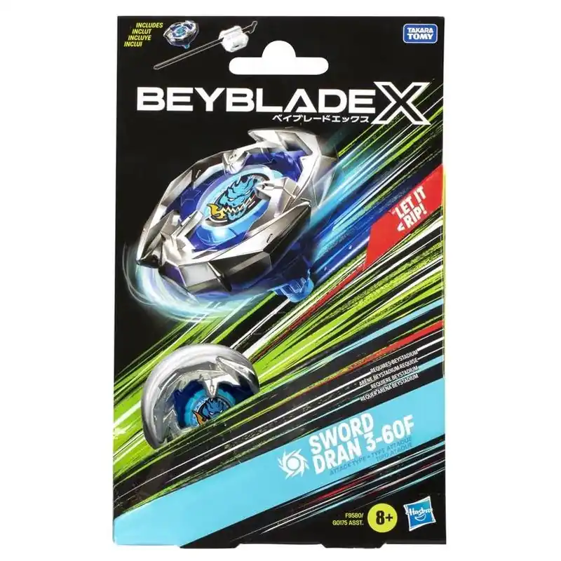 Hasbro Beyblade X Multicolor Spinning Top Starter Set – Battle‑Ready Toy For Kids 8+