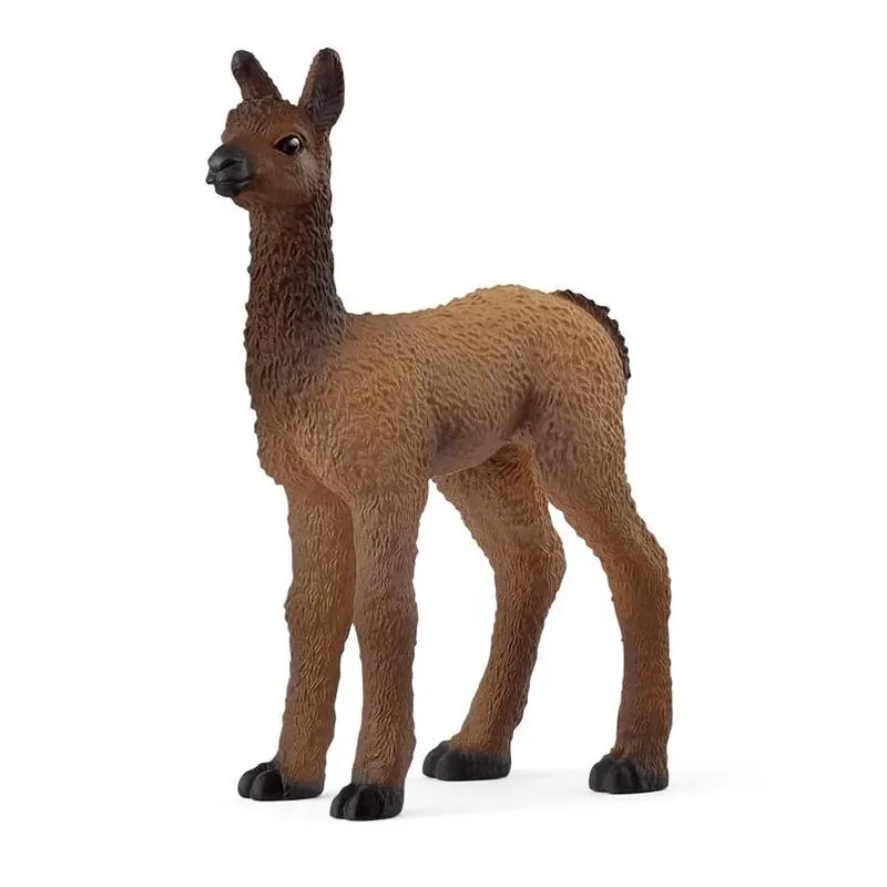 Schleich Brown Llama Foal Collectible Figure – Hand‑Painted Animal Toy