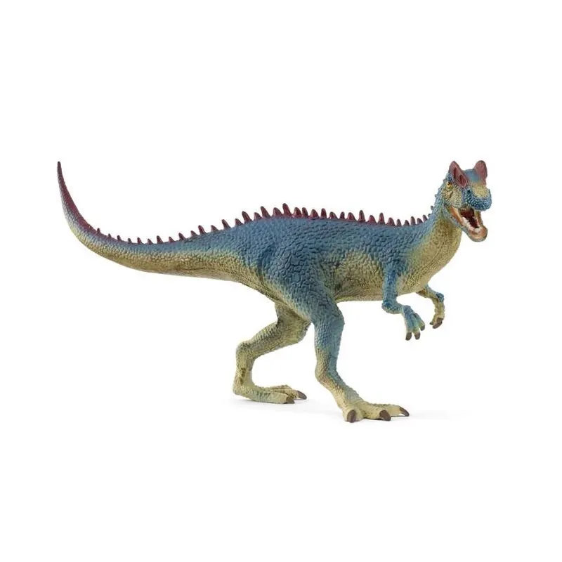 Schleich Multicolored Dilophosaurus Dinosaur Figurine – 9" Collectible
