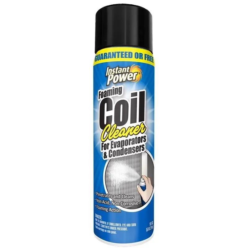 Instant Power 18‑oz Foam Coil Cleaner – Fast‑Acting Aerosol For Indoor & Outdoor HVAC Systems