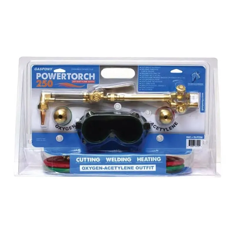 Thoroughbred GasPony PowerTorch 250 Oxy‑Acetylene Torch Kit – 11‑Piece Set