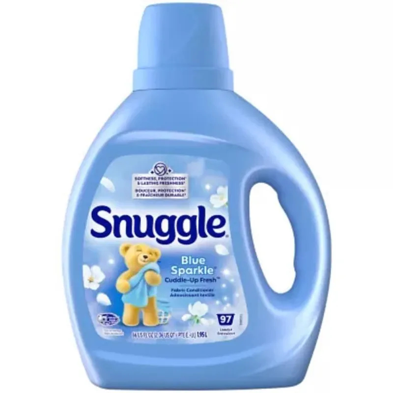Snuggle Blue Sparkle 66 oz Liquid Fabric Softener – White Floral & Citrus
