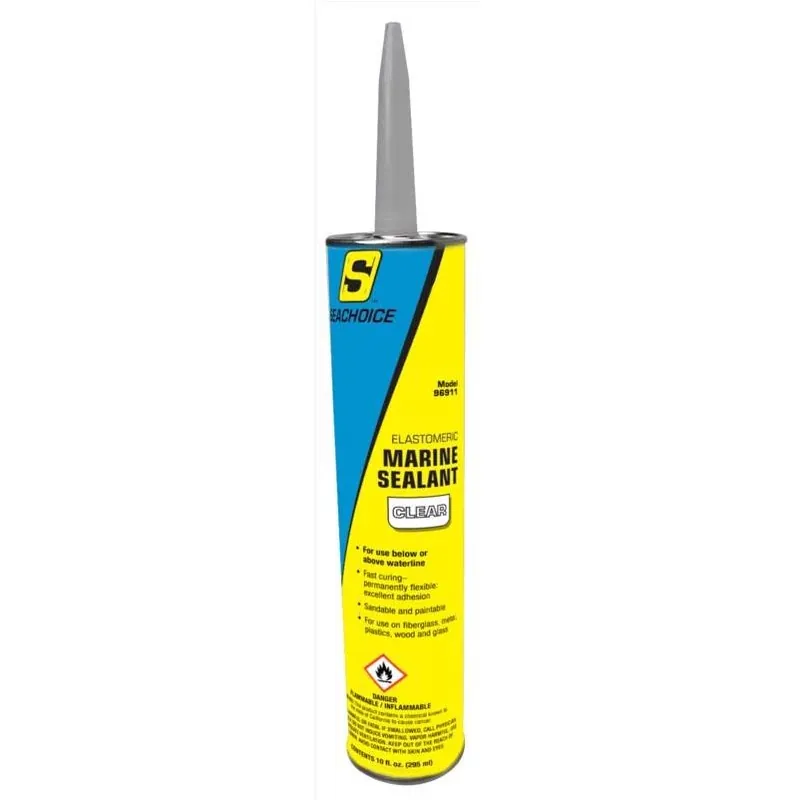 Seachoice 10oz Clear Elastomeric Sealant For Auto & Marine Use