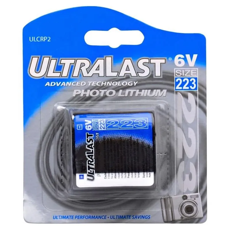 UltraLast 1300mAh 6V 223 Camera Battery – Reliable Power For DSLR & Video