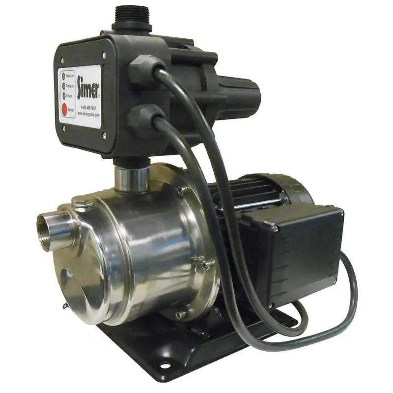 Total Home Pressure Water Booster System, .75-HP Motor, 40-PSI Boost