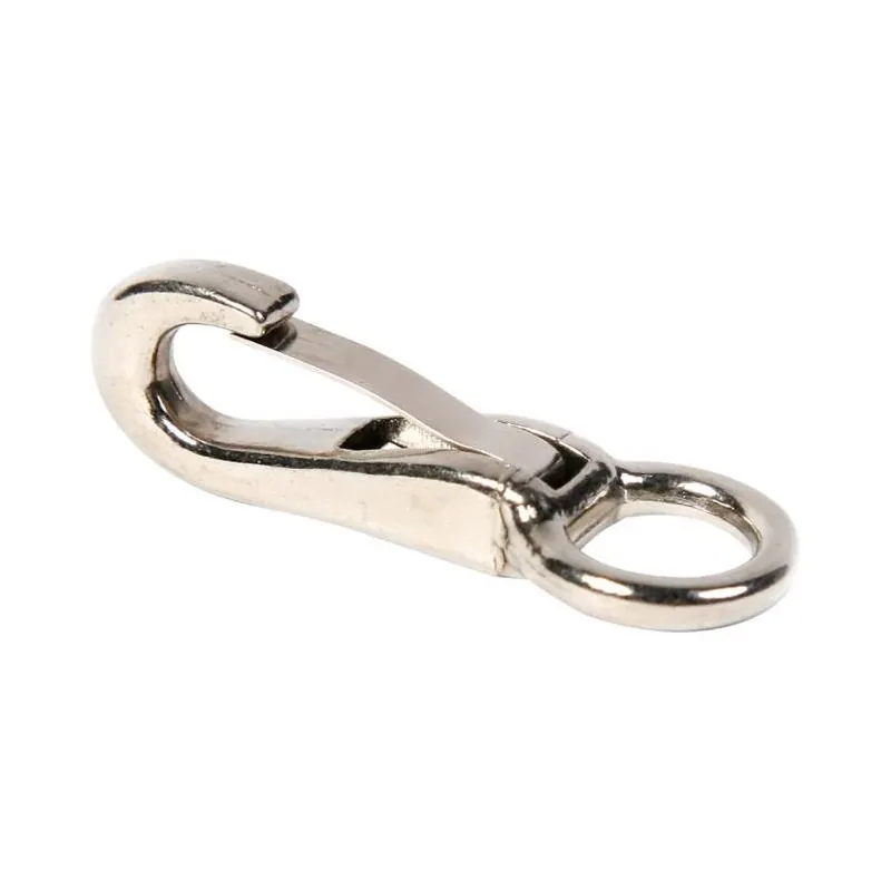 Koch Industries Nickel‑Plated Die‑Cast Spring Snap – 30 lb Capacity, 1.81‑in Length