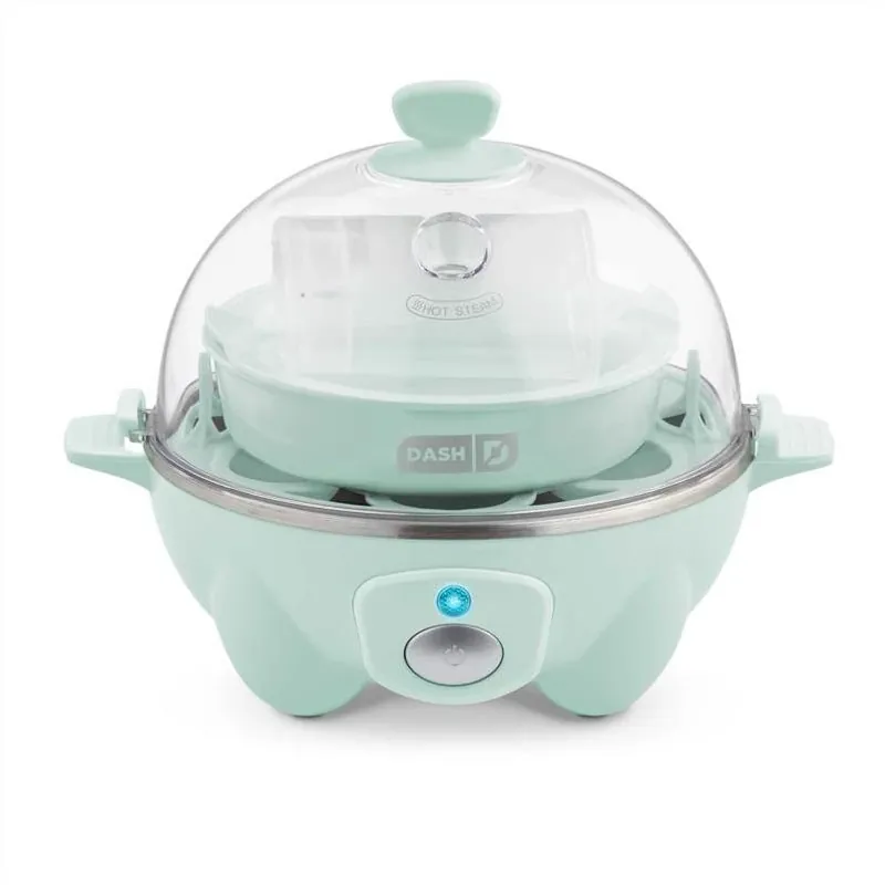 Dash Rapid Blue Egg Cooker - Fast 7‑Egg Capacity