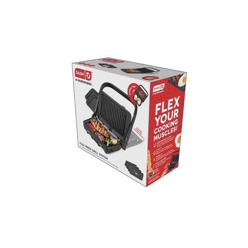 Dash Multimaker 11" X 9" Black Aluminum Electric Griddle With Nonstick Surface