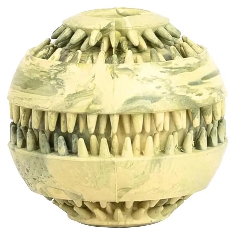 Camouflage Rubber Bazooka Ball – Durable Dog Toy (1 Pack)