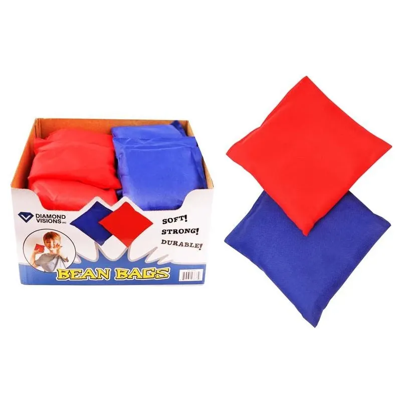 Diamond Visions Assorted‑Color Bean Bag Toy – Soft Play Cushion For Kids (1‑Piece Set)