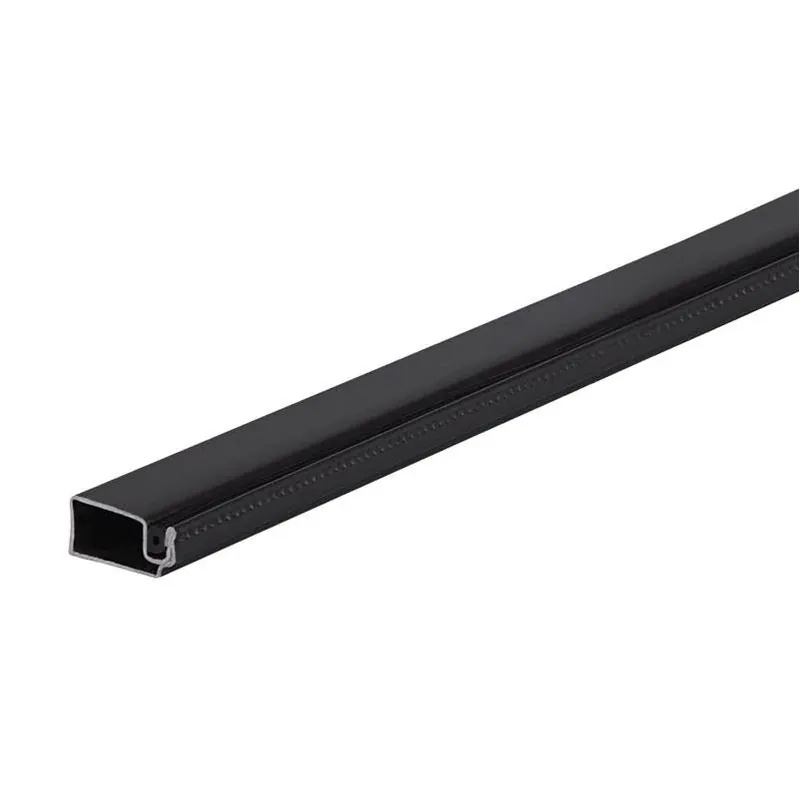M-D Matte Black Aluminum Screen Frame – 0.75" W X 94" H, Single Piece