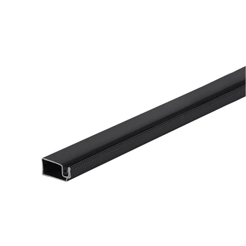 M‑D Matte Black Aluminum Screen Frame 3/4" x 94" – One‑Piece Heavy‑Duty Framing