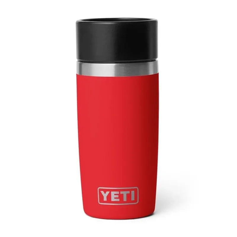 YETI Rambler 12‑oz Rescue Red Stainless Steel Bottle With Hotshot Cap – BPA‑Free