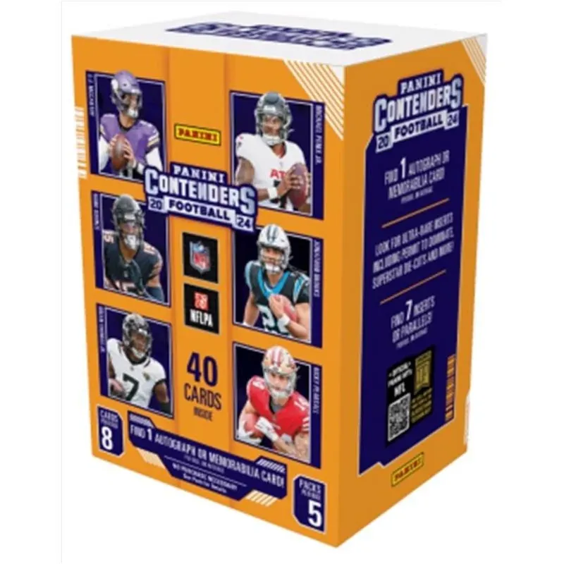 Panini 2024 Contenders Football Blaster Box – Multicolor Trading Card Pack