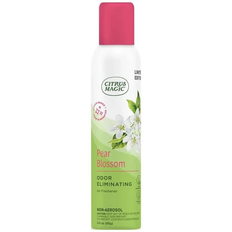 Citrus Magic Pear Blossom 3oz Air Freshener Spray – Long‑Lasting Freshness