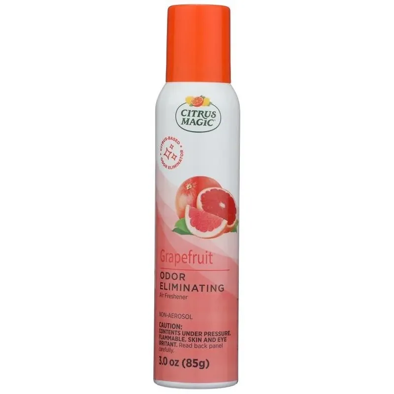 Citrus Magic Grapefruit Burst 3‑oz Air Freshener Spray