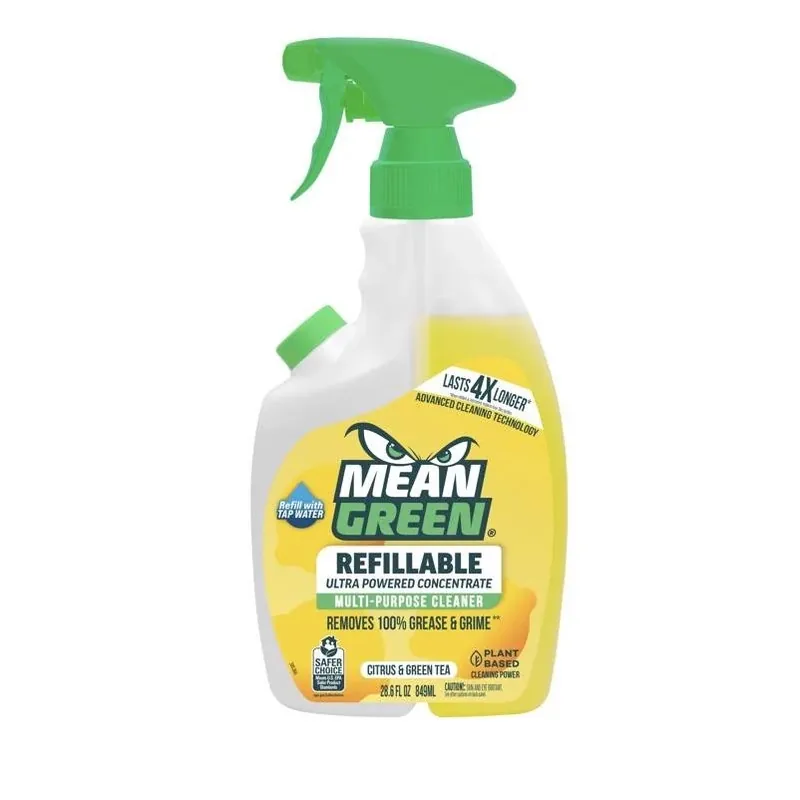Mean Green Citrus & Green Tea Multi‑Surface Cleaner – 28 oz Eco‑Friendly Formula