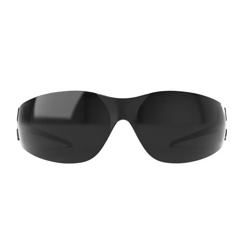 Edge CV116 Anti‑Scratch UV‑Protected Wraparound Safety Glasses – Black Nylon Frame
