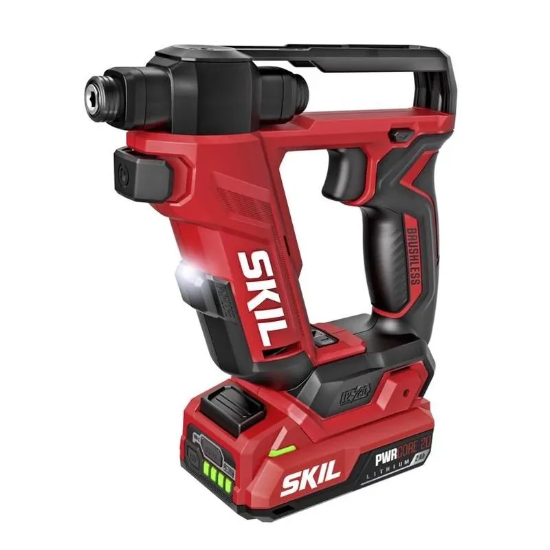 SKIL 20V Brushless 1/4‑in Cordless Drill Kit – Battery & Charger Included