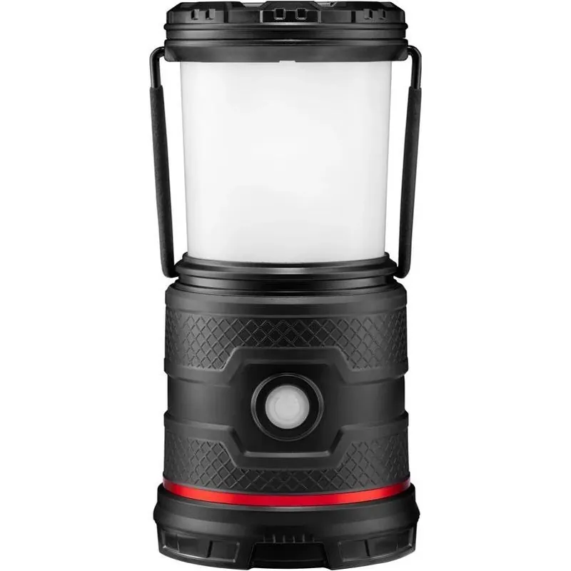 Coast 31297 High‑Output LED Lantern With Zithion Rechargeable Battery – Black, Fold‑able Handle