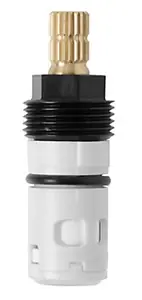 Gp1152350 15 Mm Cold Valve For Centerset Faucets, White