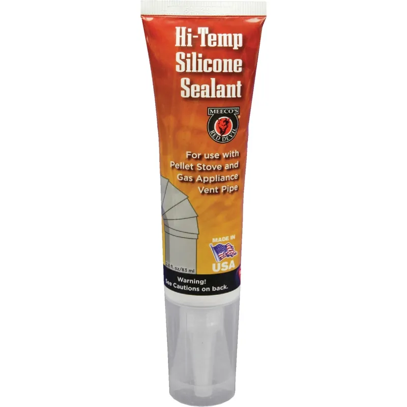 2.7 Oz. Black Silicone Hi-temp Sealant For High-temperature Applications