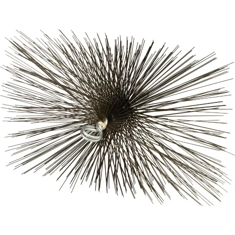 11 In. X 7 In. Rectangular Wire Chimney Brush For Efficient Cleaning
