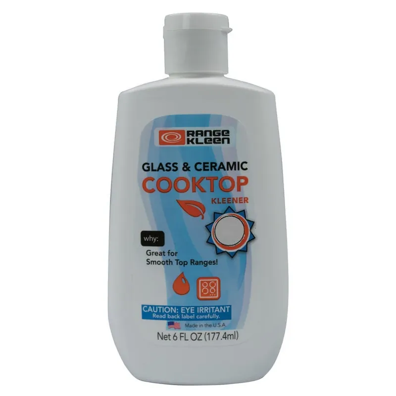 Range Kleen No‑Scent Glass & Ceramic Cooktop Cleaner – 6 oz Liquid