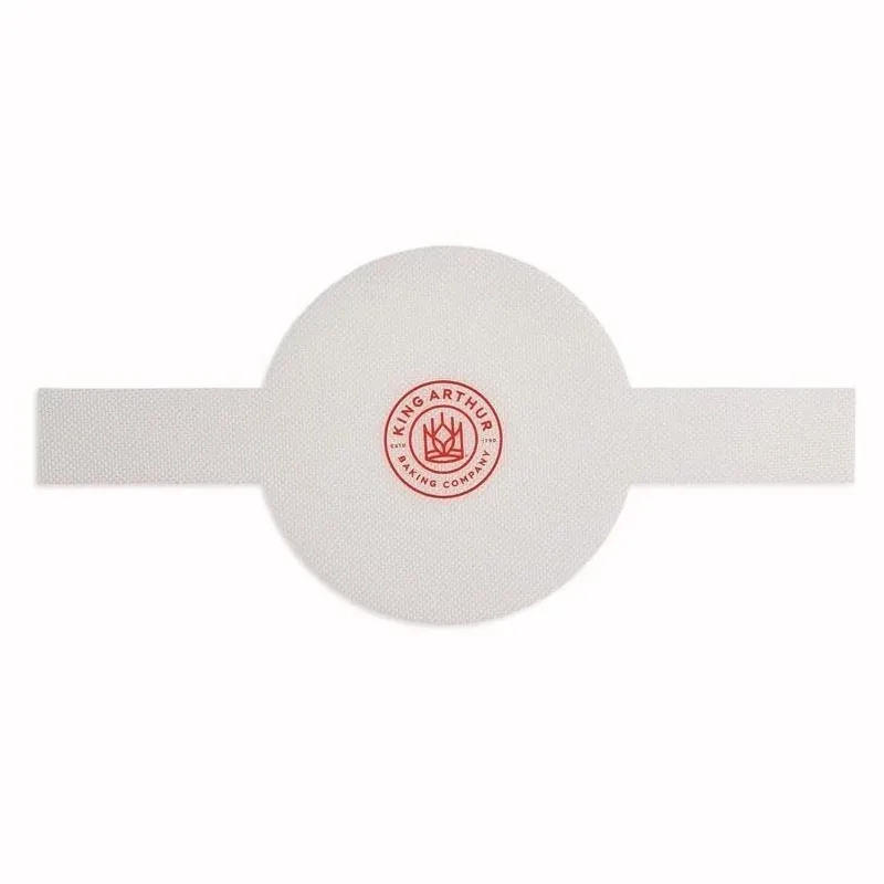 White Silicone Loaf Lifter – 8" × 17" Non‑Stick Baking Spatula
