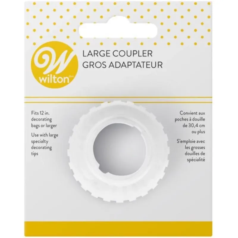 Wilton Large Icing Tip Couplers 1 Pc