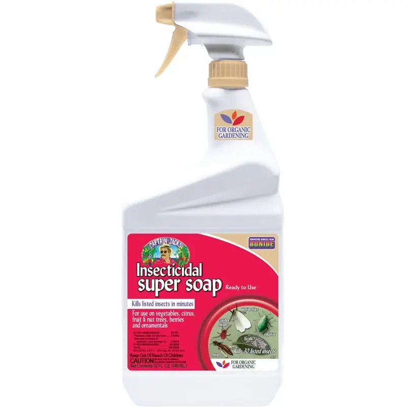 Insecticidal Super Soap, Ready-to-Use, 1-Qt.