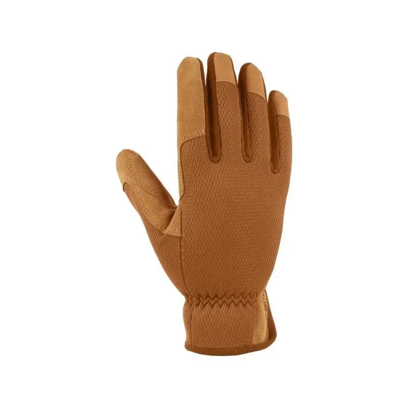 Carhartt Women‘s Indoor/Outdoor Work Gloves – Tan, Medium