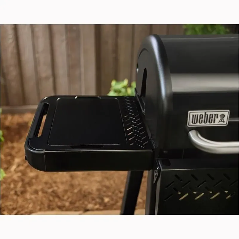 Weber Steel Outdoor Side Table – 3.2" H X 17.3" W X 13.3" – No Assembly Required